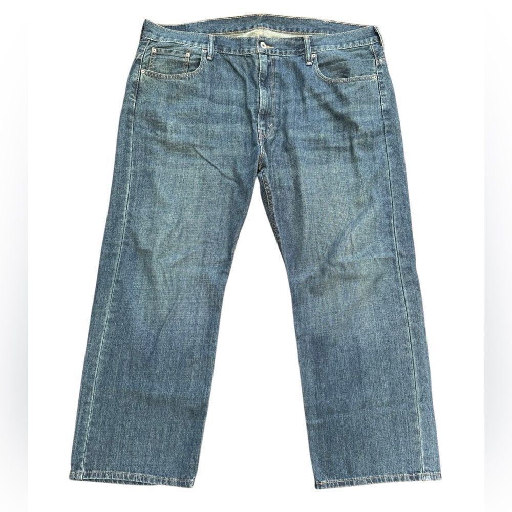 Levis Strauss & Co. Mens Denim 100% Cotton Boot Cut Jeans Size W42 L30 - Picture 2 of 7